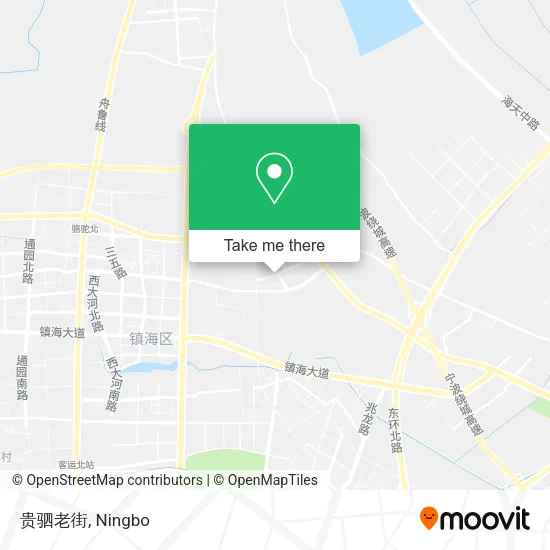 贵驷老街 map