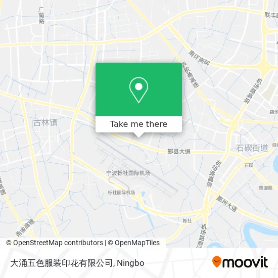 大涌五色服装印花有限公司 map
