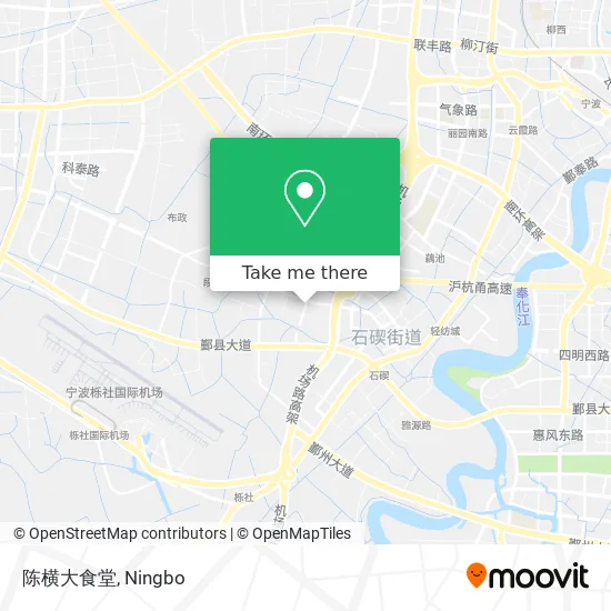陈横大食堂 map