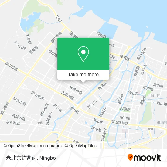 老北京炸酱面 map