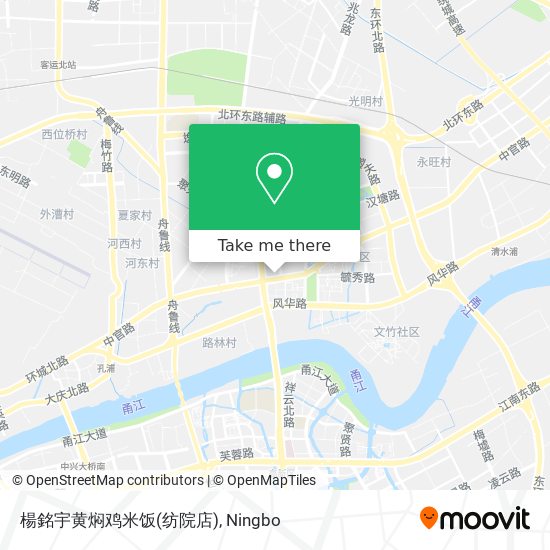 楊銘宇黄焖鸡米饭(纺院店) map