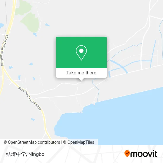 鲒琦中学 map