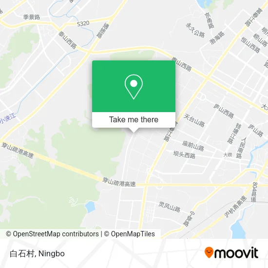 白石村 map