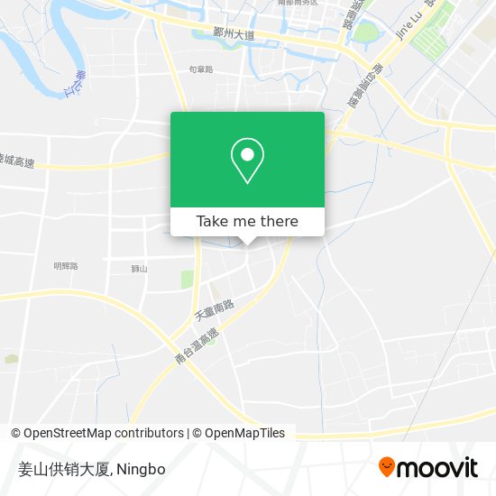 姜山供销大厦 map