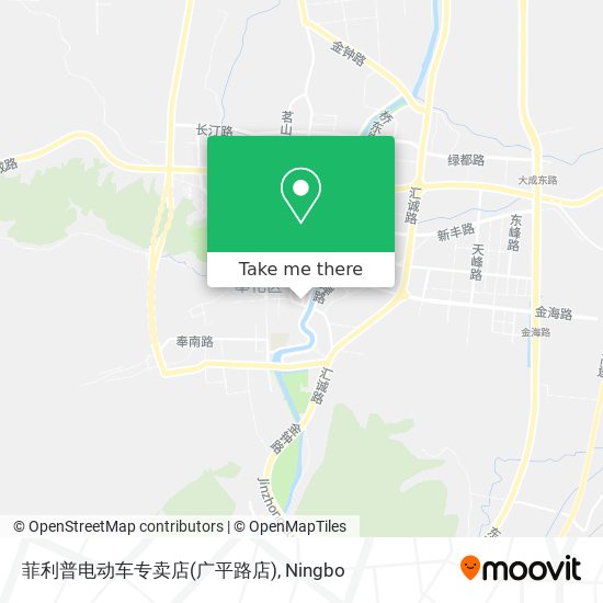 菲利普电动车专卖店(广平路店) map