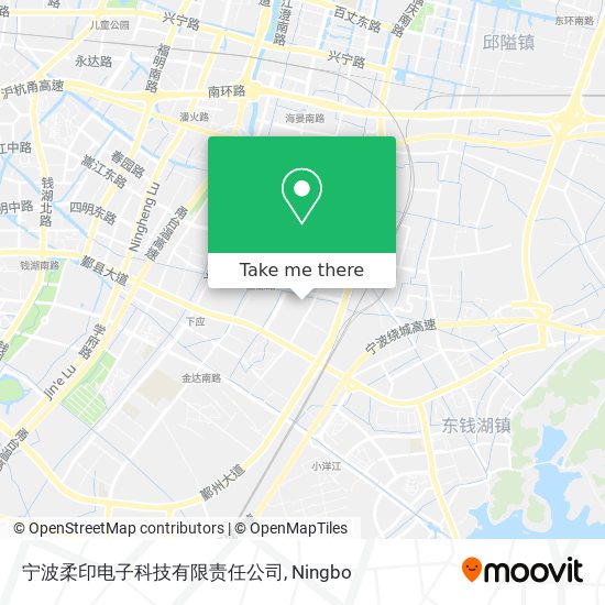 宁波柔印电子科技有限责任公司 map