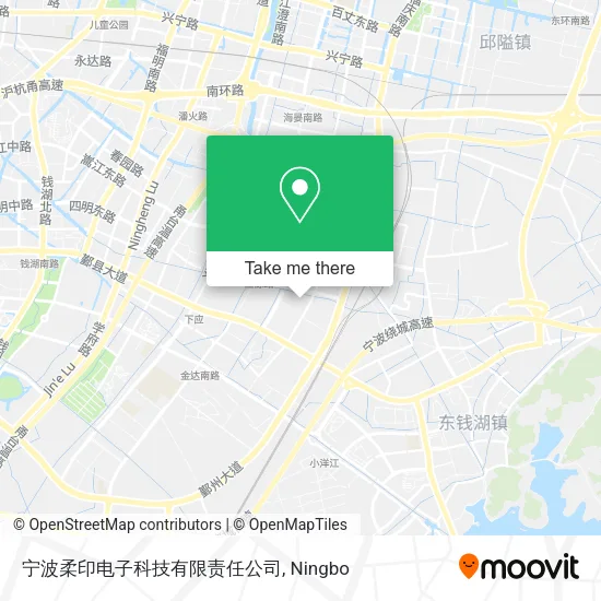 宁波柔印电子科技有限责任公司 map