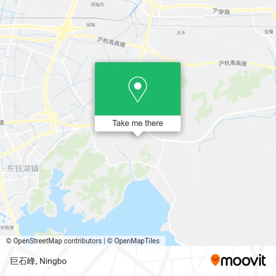 巨石峰 map