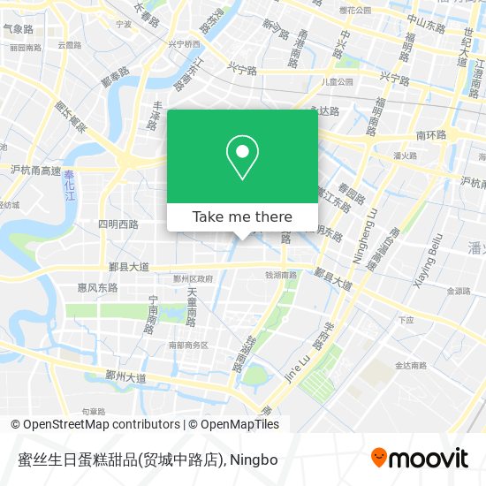 蜜丝生日蛋糕甜品(贸城中路店) map