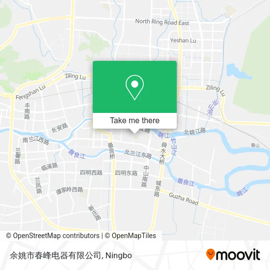 余姚市春峰电器有限公司 map