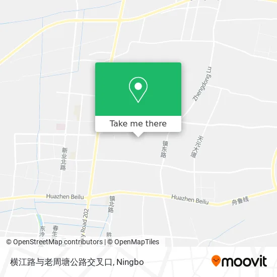 横江路与老周塘公路交叉口 map