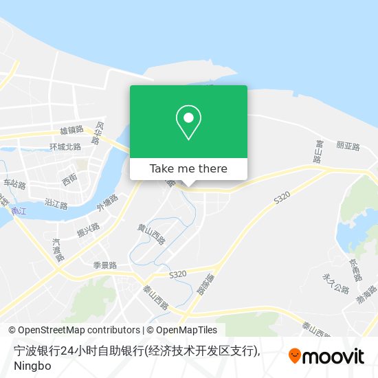 宁波银行24小时自助银行(经济技术开发区支行) map