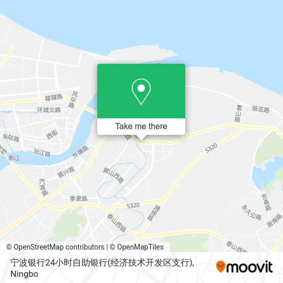 宁波银行24小时自助银行(经济技术开发区支行) map