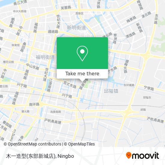 木一造型(东部新城店) map