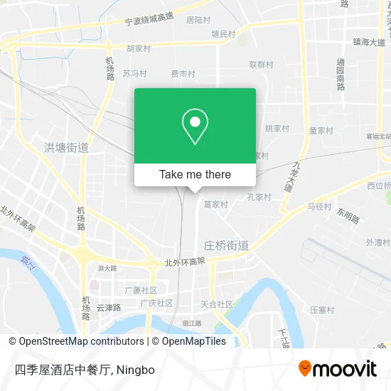 四季屋酒店中餐厅 map