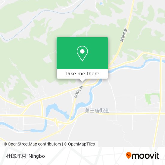 杜郎坪村 map