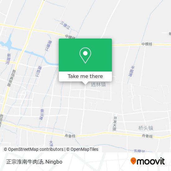 正宗淮南牛肉汤 map