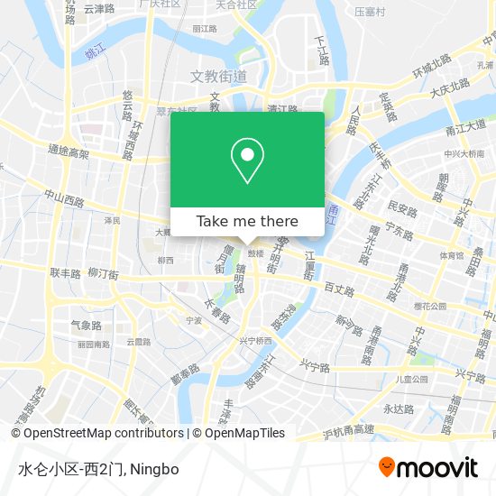 水仑小区-西2门 map