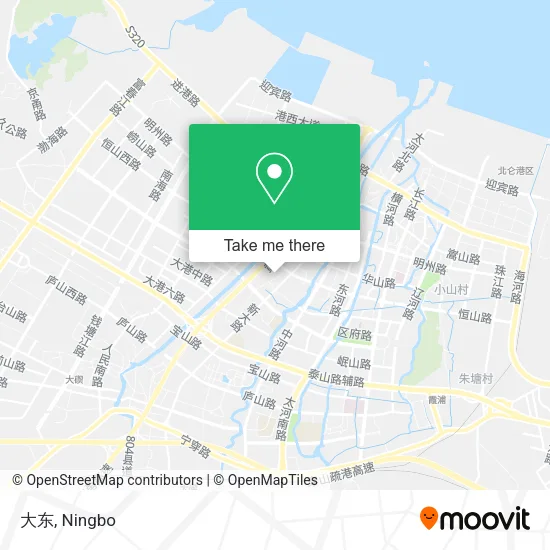 大东 map