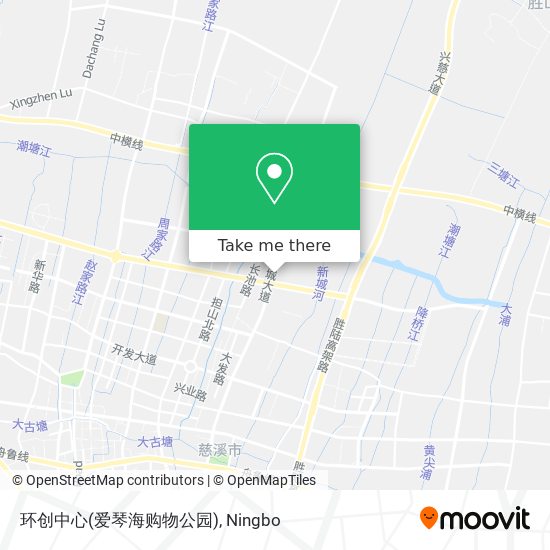 环创中心(爱琴海购物公园) map