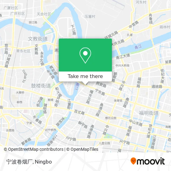 宁波卷烟厂 map