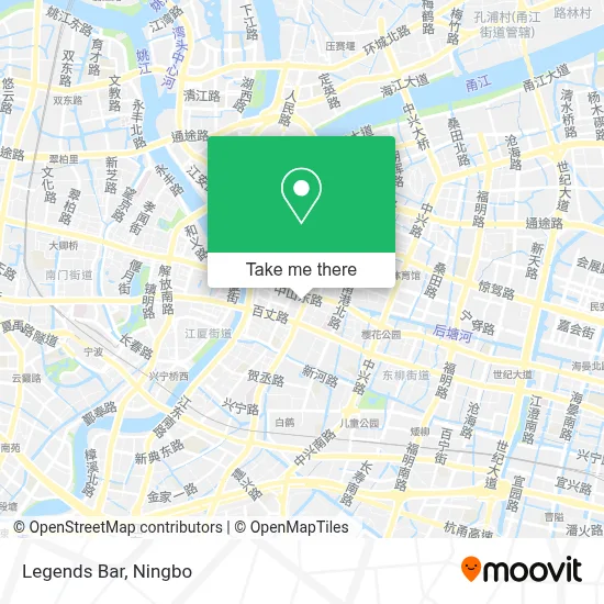 Legends Bar map