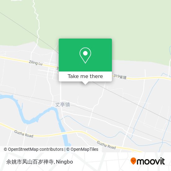 余姚市凤山百岁禅寺 map