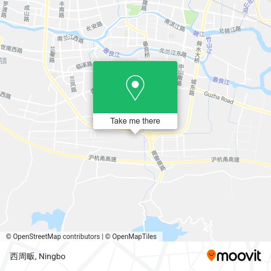 西周畈 map