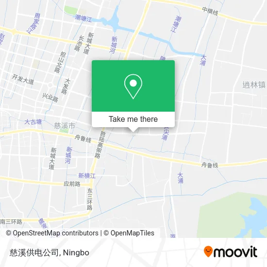 慈溪供电公司 map