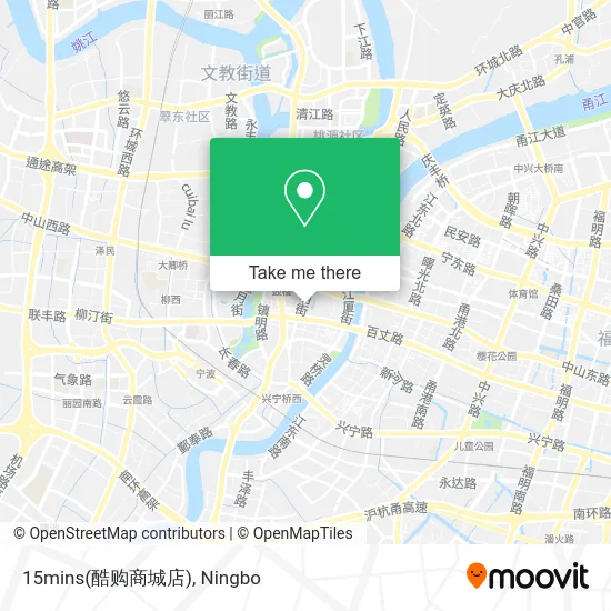 15mins(酷购商城店) map