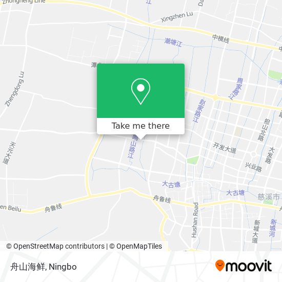 舟山海鲜 map