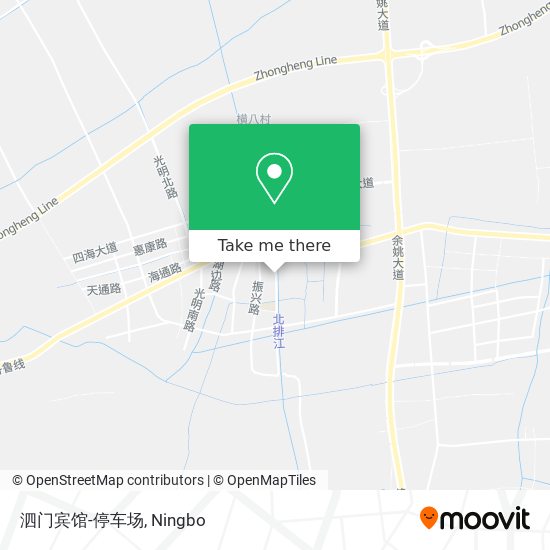 泗门宾馆-停车场 map