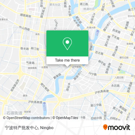 宁波特产批发中心 map