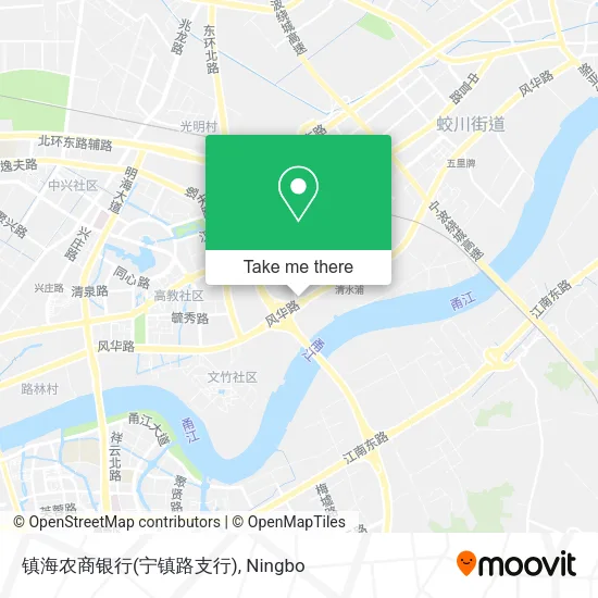 镇海农商银行(宁镇路支行) map