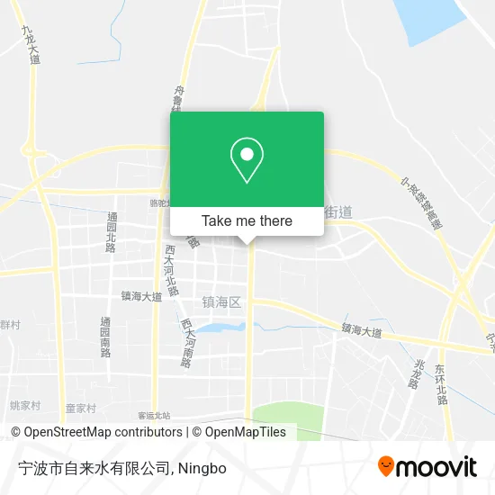 宁波市自来水有限公司 map