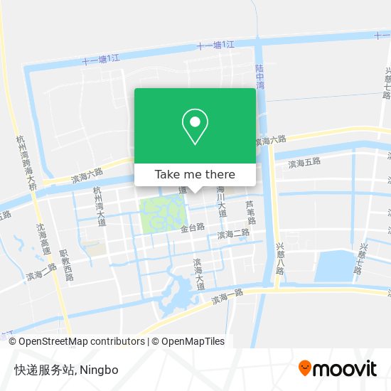 快递服务站 map
