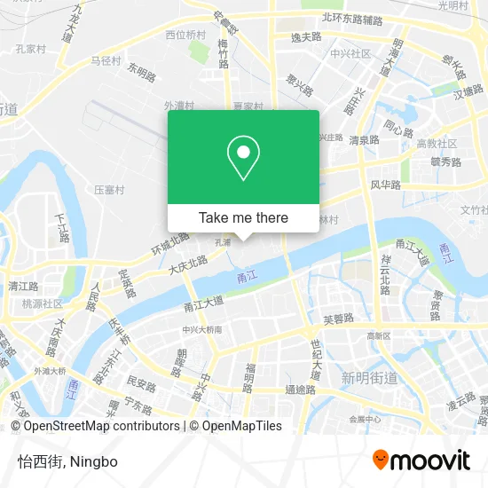 怡西街 map
