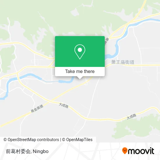 前葛村委会 map