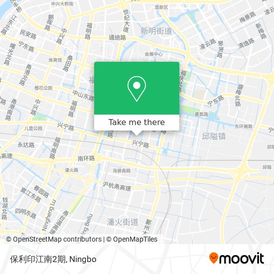 保利印江南2期 map