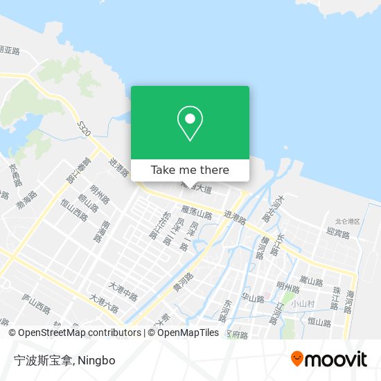 宁波斯宝拿 map