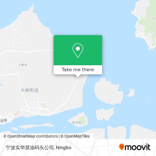 宁波实华原油码头公司 map