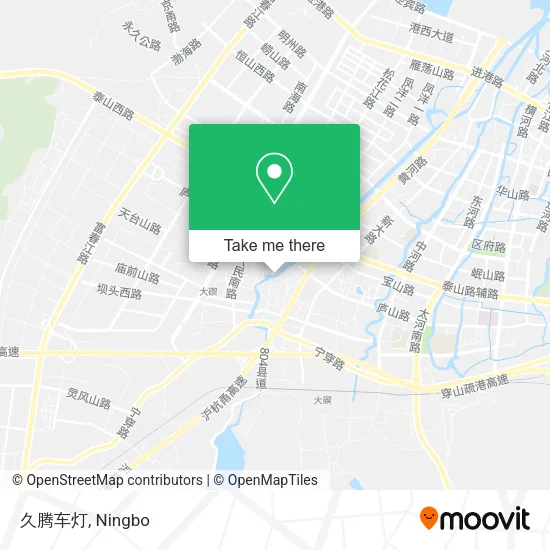 久腾车灯 map