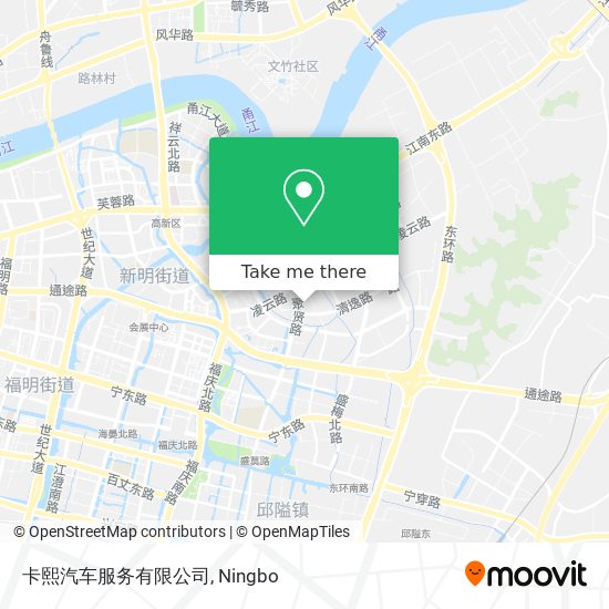 卡熙汽车服务有限公司 map
