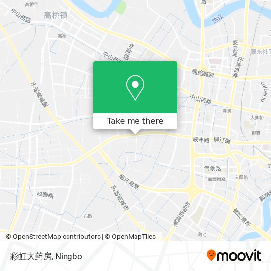 彩虹大药房 map