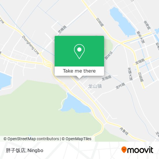 胖子饭店 map