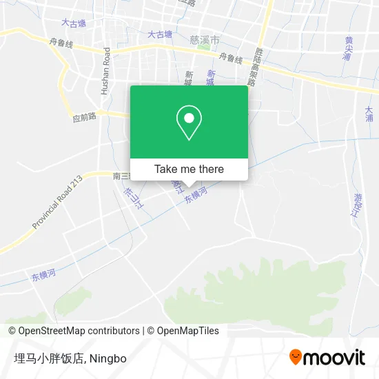 埋马小胖饭店 map