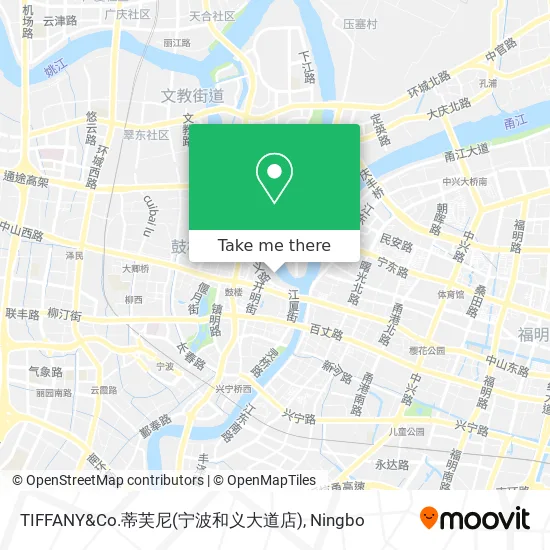 TIFFANY&Co.蒂芙尼(宁波和义大道店) map
