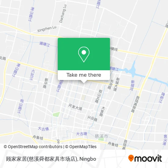 顾家家居(慈溪舜都家具市场店) map