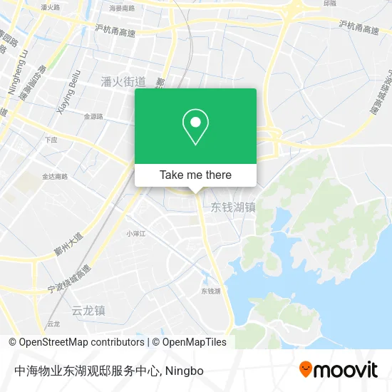 中海物业东湖观邸服务中心 map