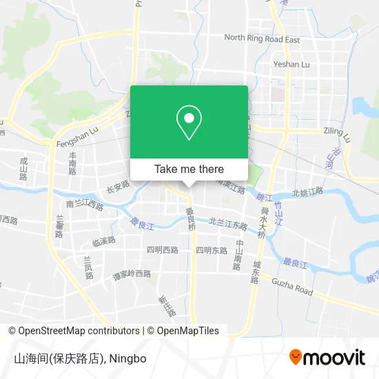 山海间(保庆路店) map
